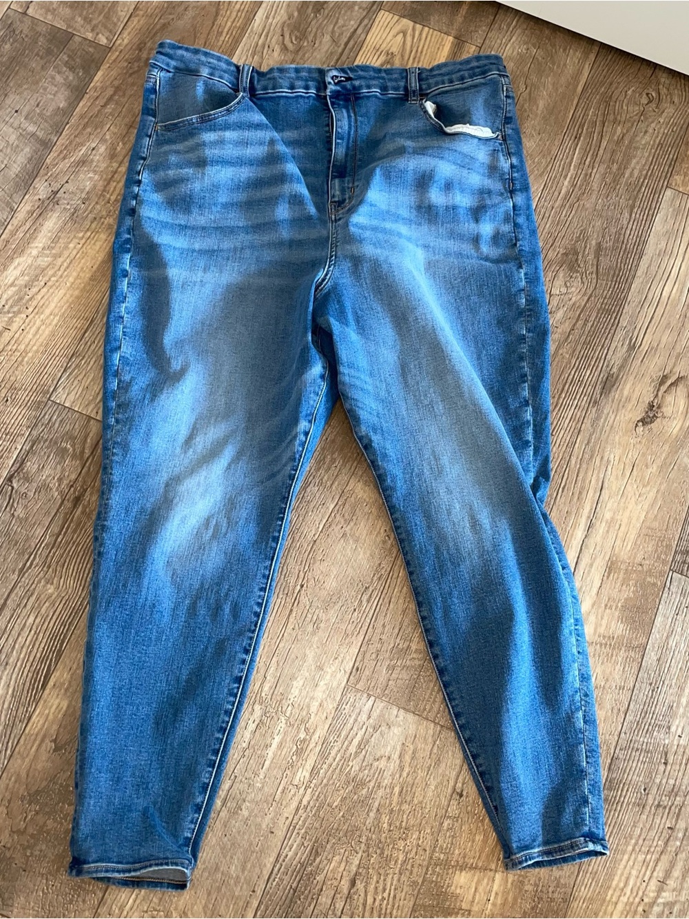 American Eagle Outfitters Medium Blue Stretch Jeggings